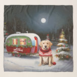 Foulard Winter Labrador Caravan Christmas Adventure<br><div class="desc">Laissez-vous tenter par la magie d'une nuit d'hiver enneigée alors qu'une caravane glisse gracieusement à travers le paysage illuminé par la lune. La beauté sereine de la neige scintillante et l'éclat enchanteur de la lune créent une scène captivante, promettant une aventure de Noël inoubliable remplie de chaleur, de joie et...</div>