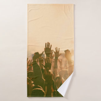 Foule au concert - retro style photoconcert, foule