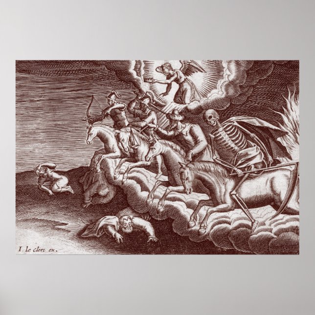 Four Horsement of the Apocalypse Poster (Devant)