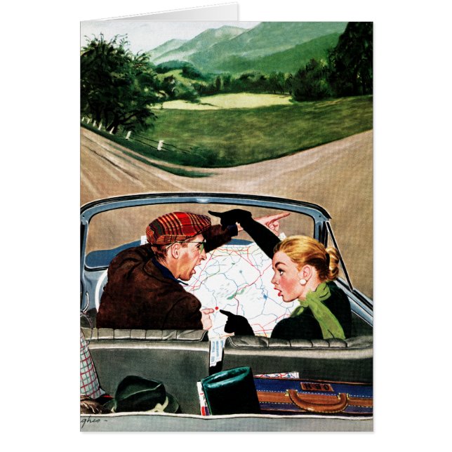 Fourchette dans la route (Devant)