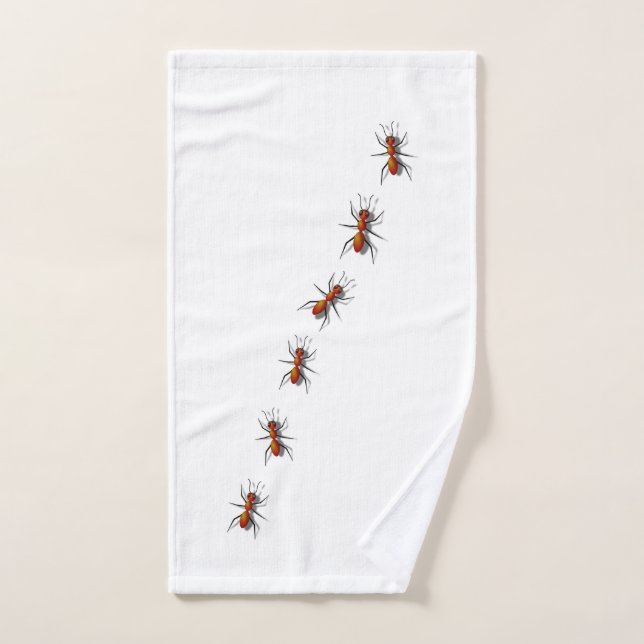Fourmis Rouges Rampant Dans Votre Maison (Serviette à main)
