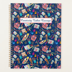 Fournitures d'art colorées motif créatif pour arti