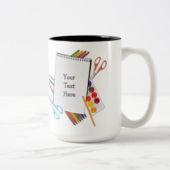 Fournitures d'artisanat d'art personnalisées Mug (Droit)