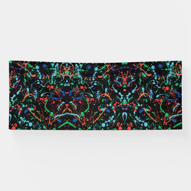 Fournitures de peinture pour fête cool Bannière en (Horizontal)