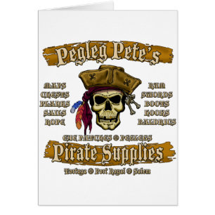 Fournitures de pirates de Pegleg Pete
