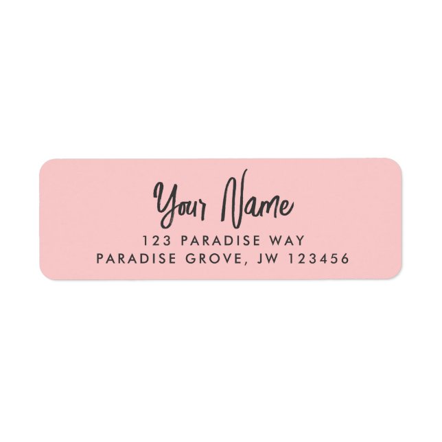 Fournitures du ministère | Étiquettes d'adresse de (Devant)