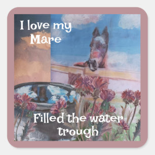 fourré aujourd'hui bonbon Jamie Carré Sticker