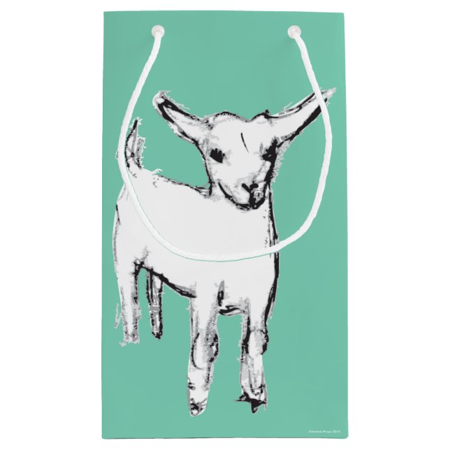 Fourre-tout votre sac de cadeau de chèvre (Dos)