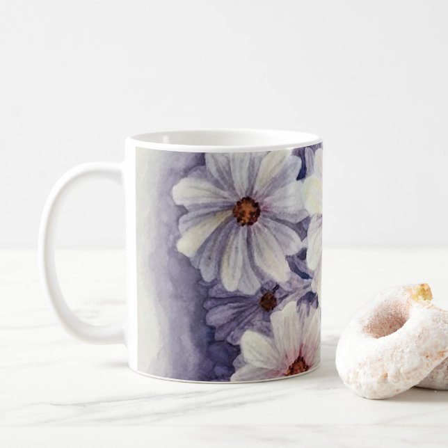 Foutaises africaines de la Lavande de Mug (Avec donut)
