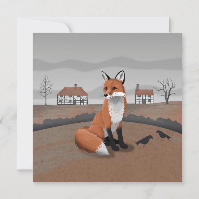 Fox card (Devant)