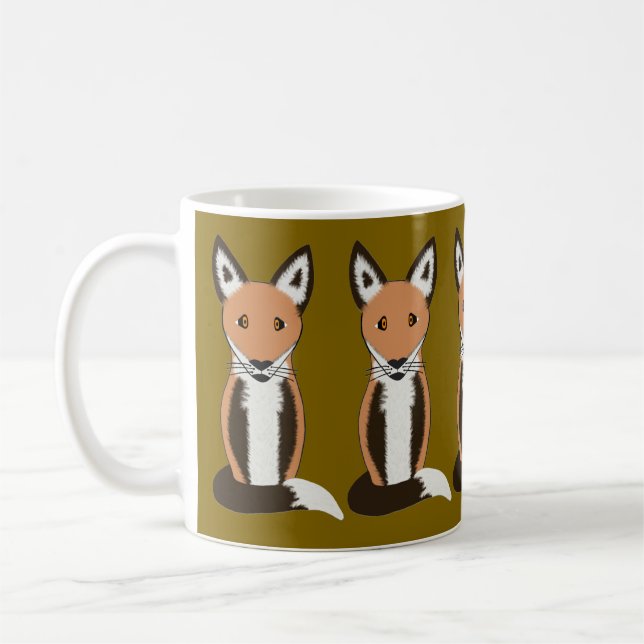 Fox Coffee and Tea Mug (Gauche)