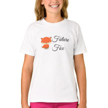 Fox d'avenir - T-shirt de la sonnerie de la fille