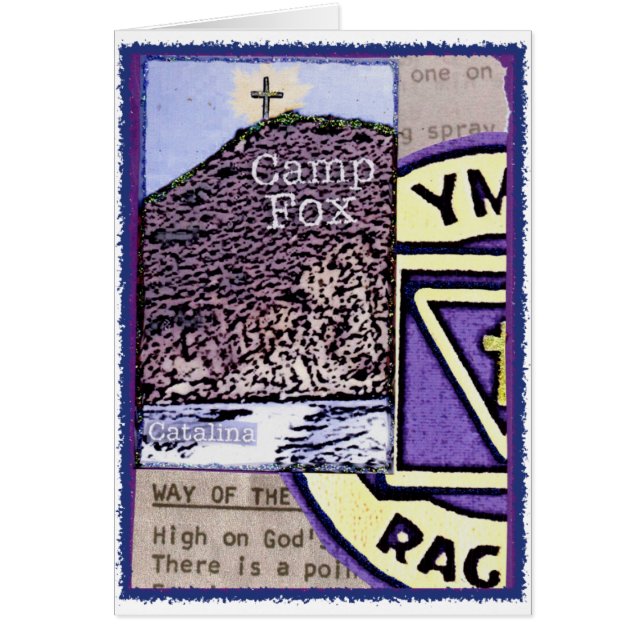 Fox de camp : Crête de bibles avec le logo de (Devant)