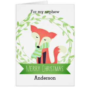 Fox de Noël de neveu