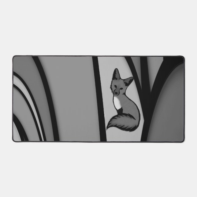 Fox Design d'art moderne en argent (Recto)