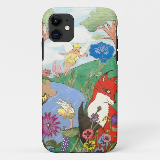 Fox et le Coque iphone de Fairy. (Dos)