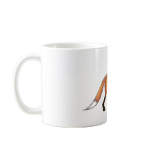 Fox et tasse de tortue
