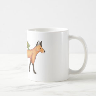 Fox et tasse de tortue