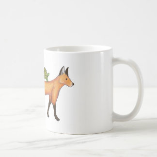 Fox et tasse de tortue