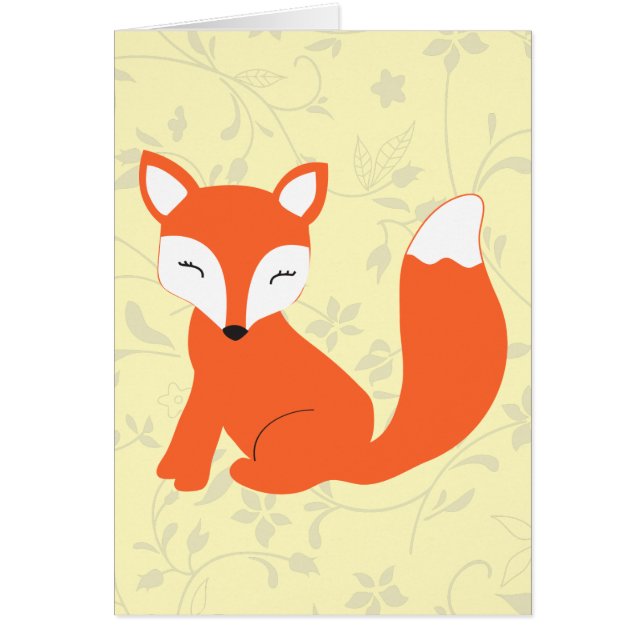 Fox mignon de bébé de région boisée (Devant)