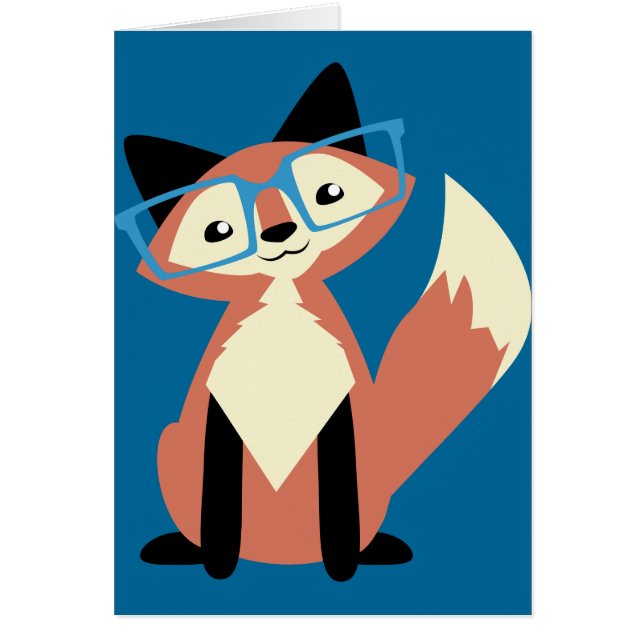 Fox mignon en verre de hippie (Devant)