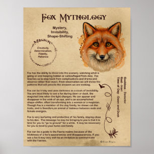 FOX MYTHOLOGIE POSTER