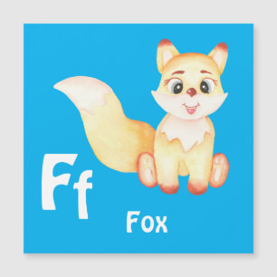 Fox personnaliser ABC : Lettre F - Ajouter votre n