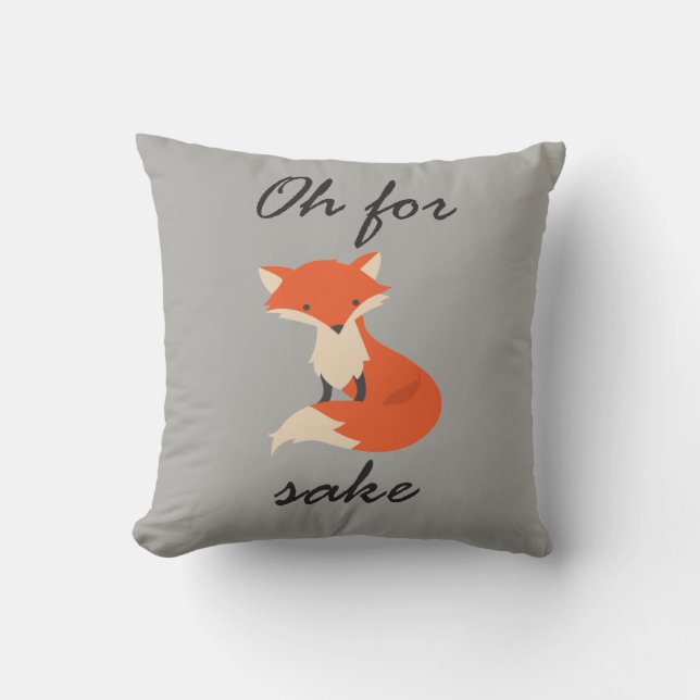 Fox Sake Coussin (Recto)