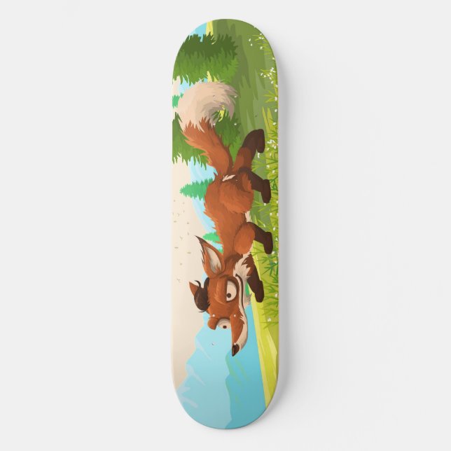 Fox Skateboard Deck (Recto)