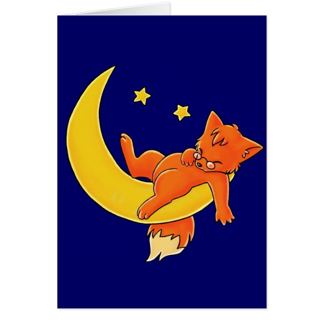 Fox somnolent de lune (Devant)