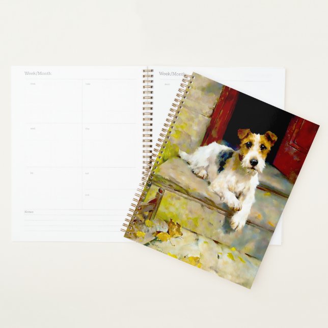 Fox Terrier par Arthur Wardle (Devant avec enveloppe)