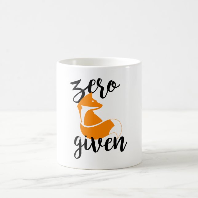 Fox zéro donné - blanc tasse de classique de 11 (Centre)