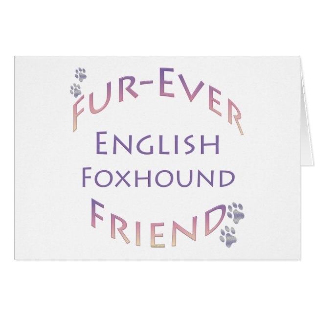 Foxhound Furever (Devant horizontal)