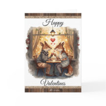 Foxy - Carte de Saint-Valentin Joyeuse