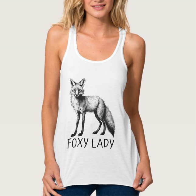 Foxy Lady - Débardeur racerback (Devant)