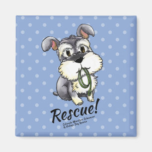 Fozi - Magnets Schnauzer sur mesure