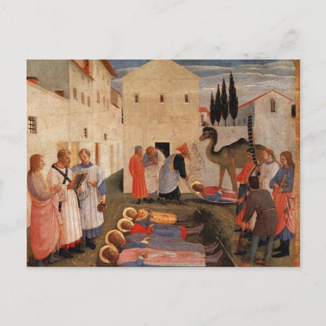 Fra Angelico - La Mise au Tombeau Carte Postale (Devant)