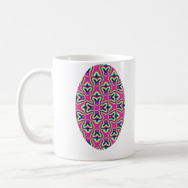 Fractal 80 Cercle, Mug (Gauche)