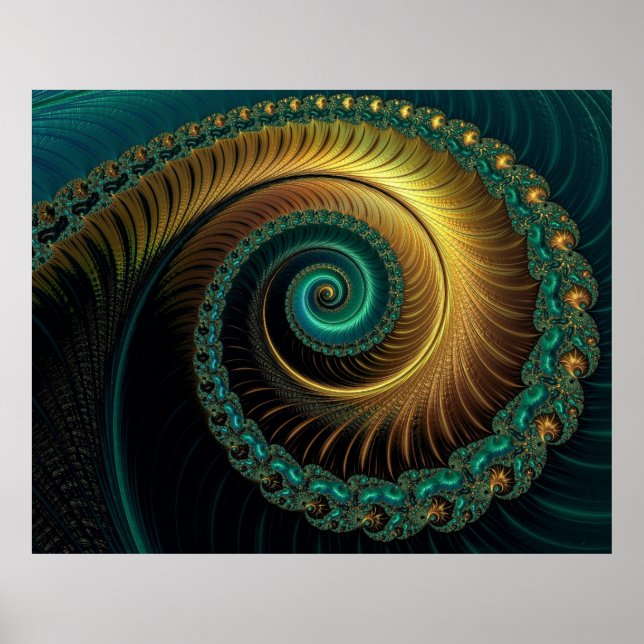 Fractal Art 37 Poster (Devant)