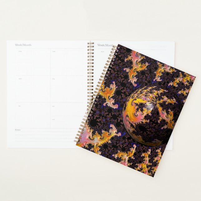 Fractal Firestorm Sphere (Devant avec enveloppe)