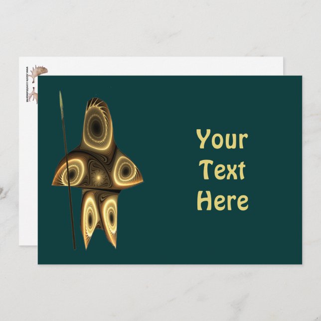 Fractal Inuit Hunter (Devant / Derrière)