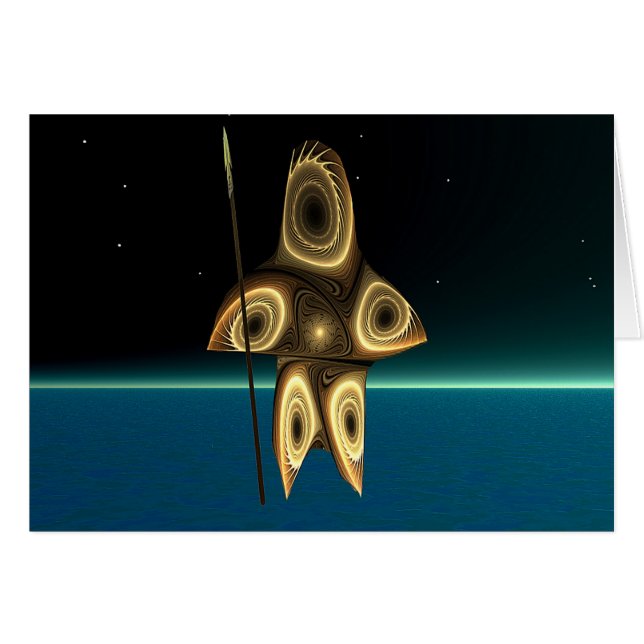 Fractal Inuit Hunter (Devant horizontal)