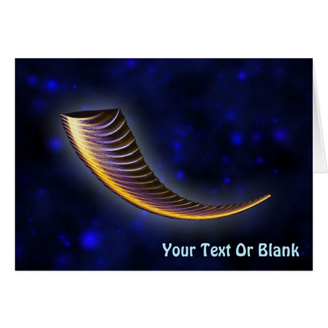 Fractal Shofar (Devant horizontal)