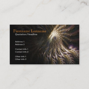 Fractal Swirl avec Carte de visite de logo
