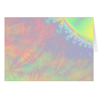 Fractale d'éruption chromosphérique. Résumé coloré