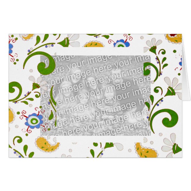 Fractale des fleurs - personnaliser (Devant horizontal)
