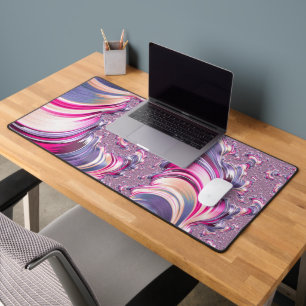 Fractale en spirale rose violet abstrait