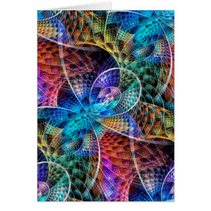 Fractale X d'Apophysis abstraite