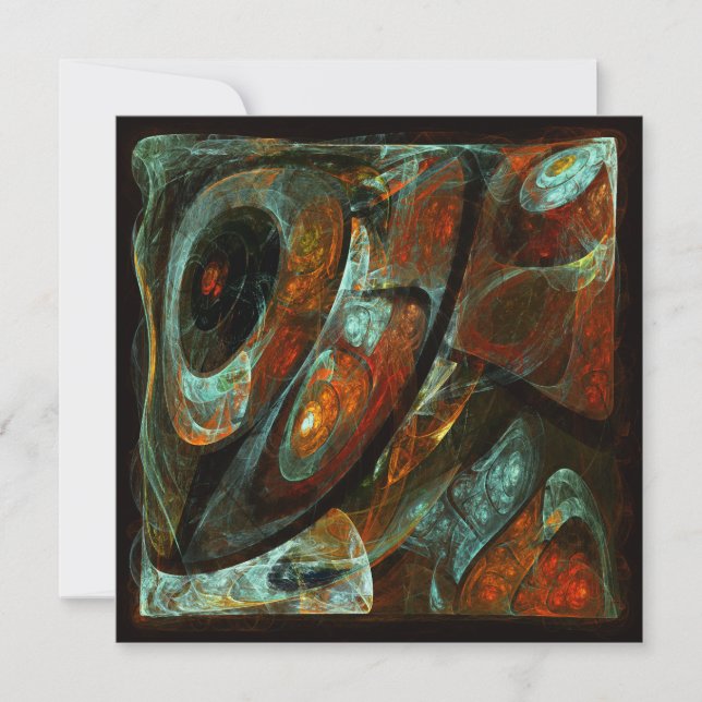 Fractionner l'art Abstrait (Devant)