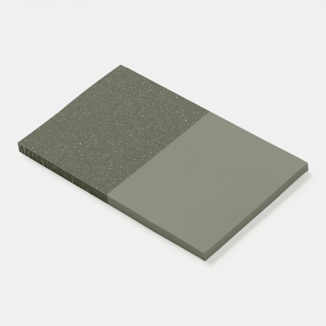 Fractionner Moss Green Textured Sticky Post-It Not (Incliné)